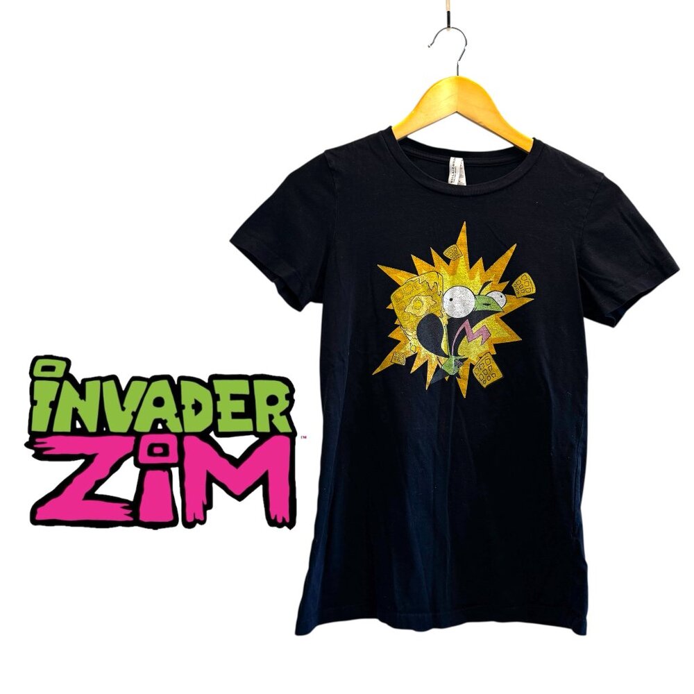 Invader Zim Gir Waffle Y2K 90s T-Shirt